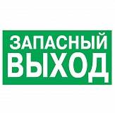 Указатель запасного выхода (100х200) Е23